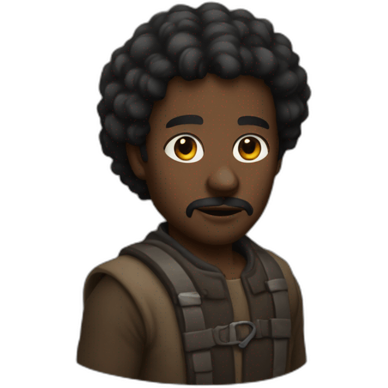 Black men forger emoji