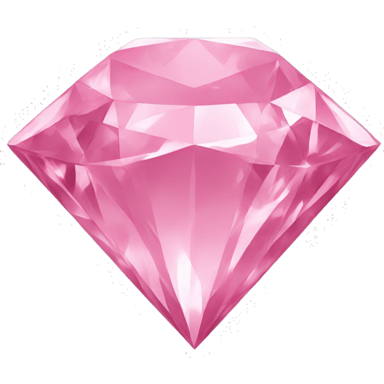 Pink diamond  emoji