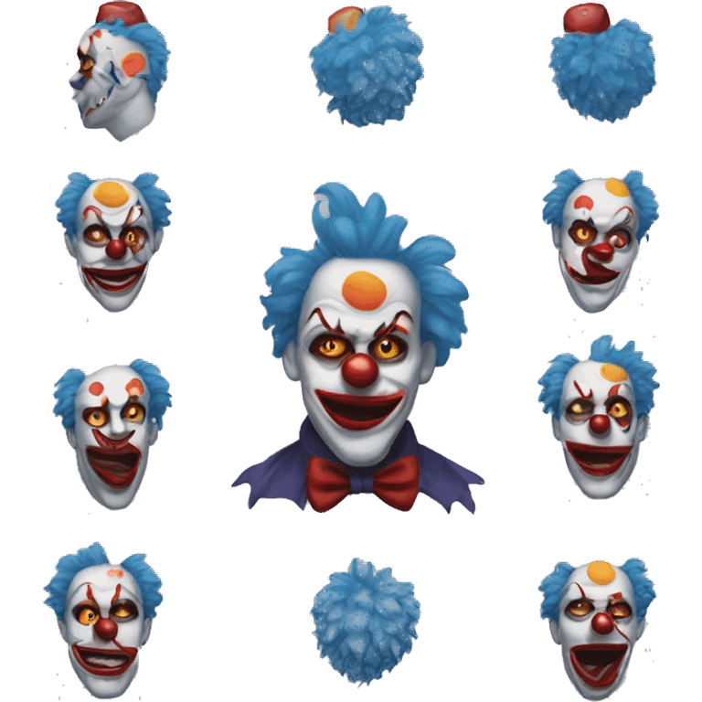 cyber clown emoji