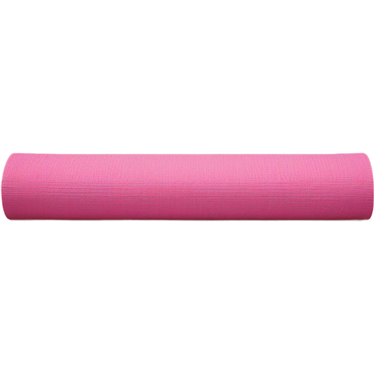 Pink Yoga mat  emoji