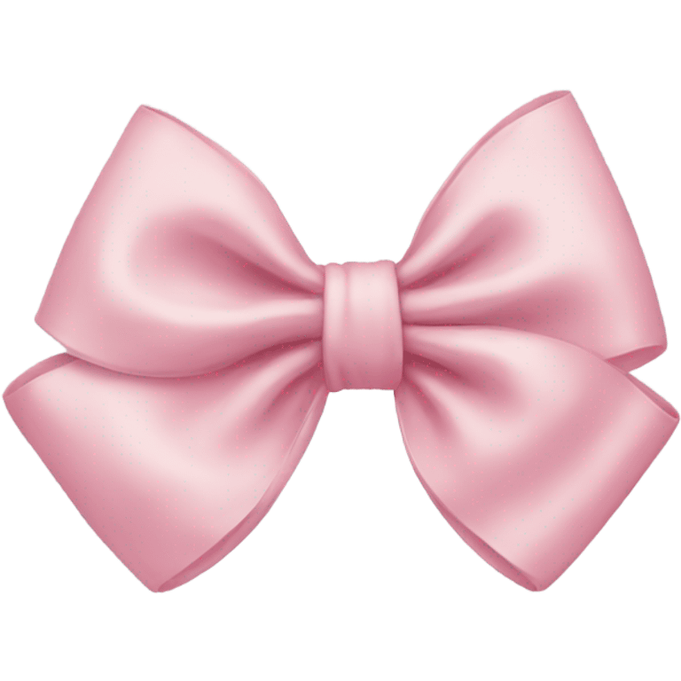 light pink bow emoji