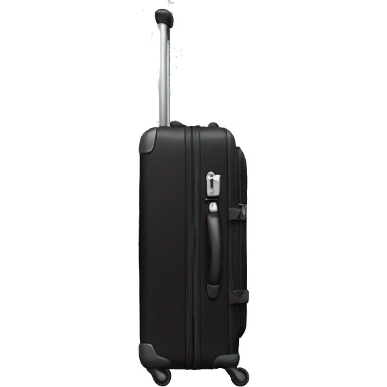 Black luggage emoji