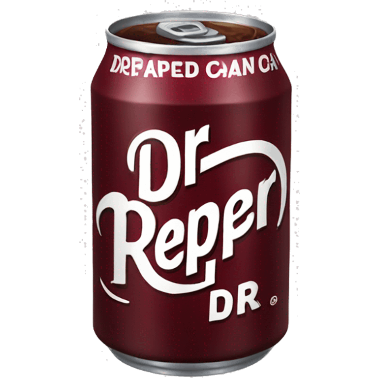 Dr pepper can icon emoji