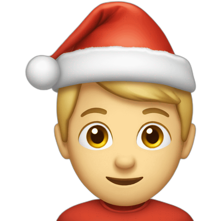 Christmas hat emoji