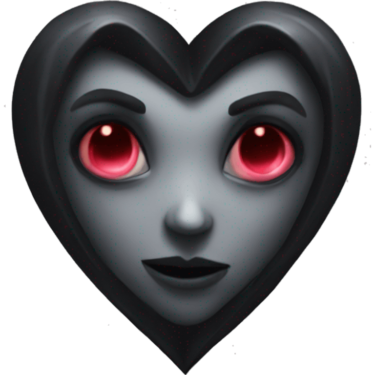 gothic heart emoji