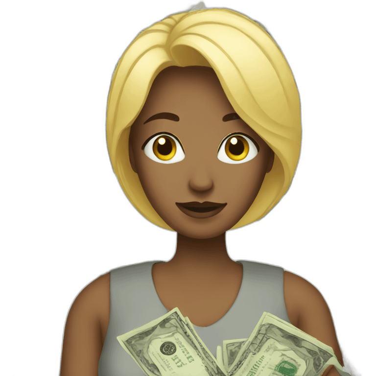 money mom emoji