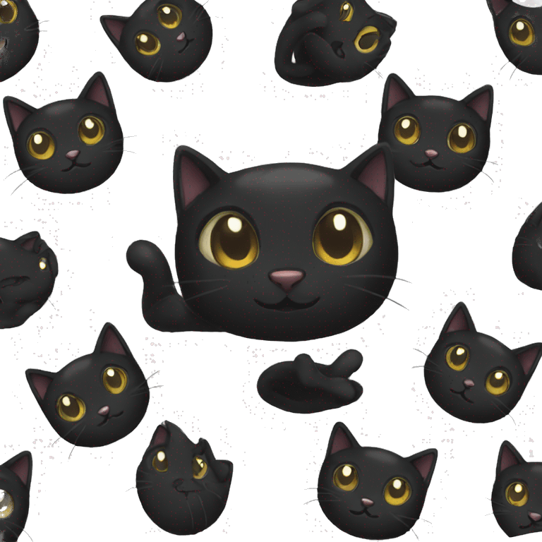 black cat emoji