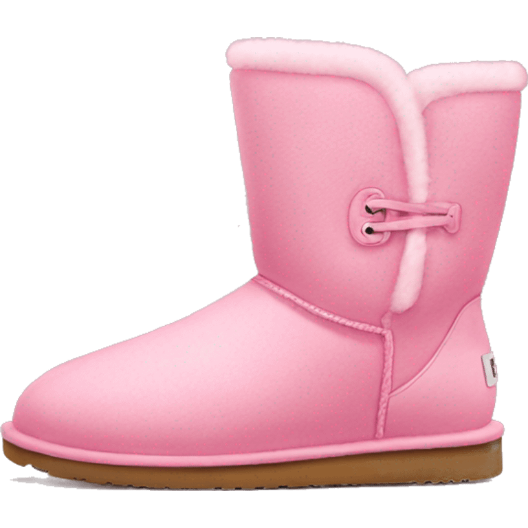 Pink Ugg boots emoji