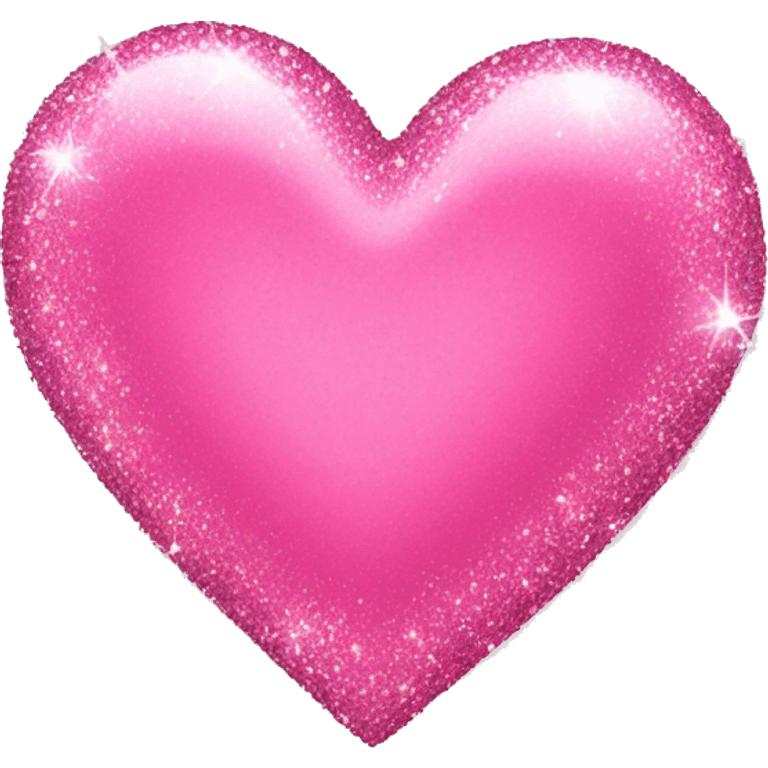 Pink heart with sparkle emoji