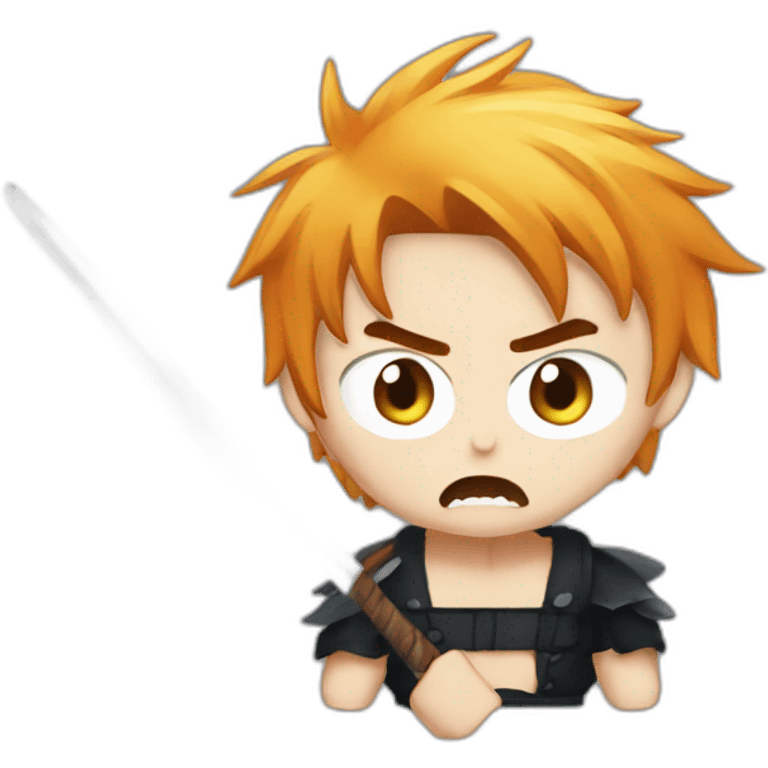 Ichigo angry emoji