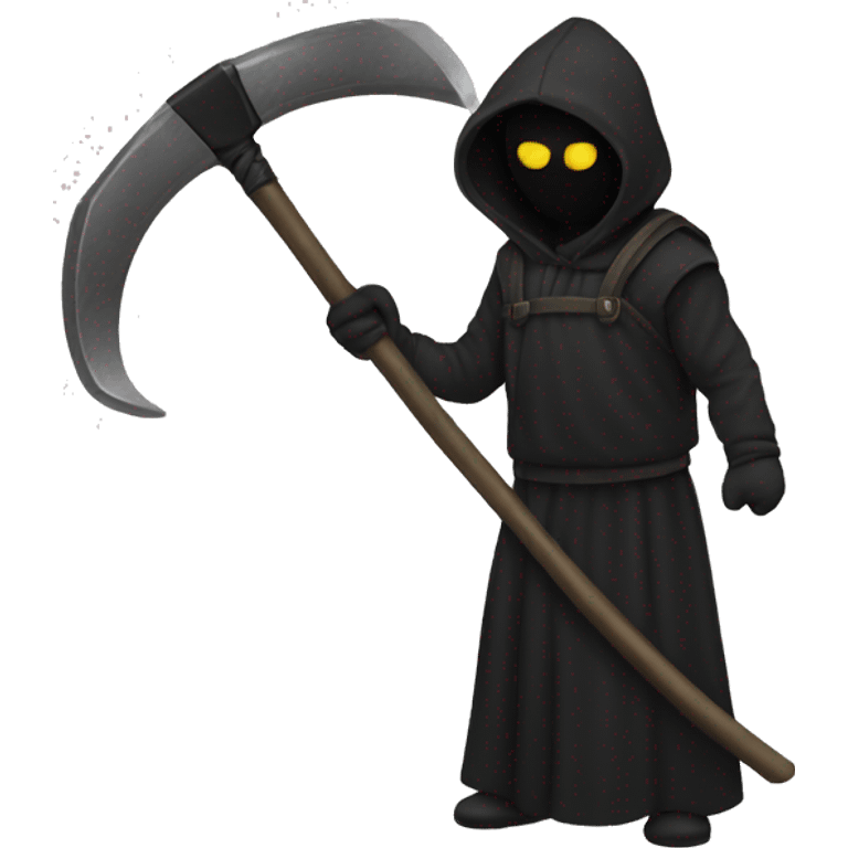 black scythe emoji