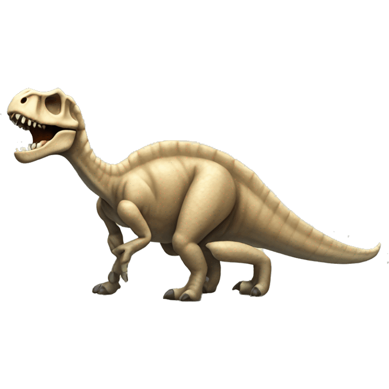 dinosaur fossil emoji