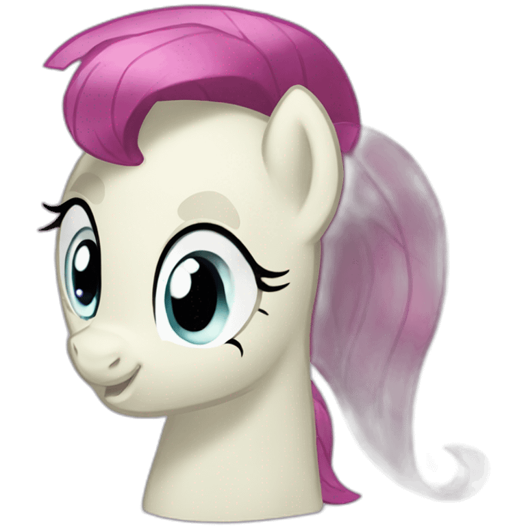 Rarity my little pony emoji