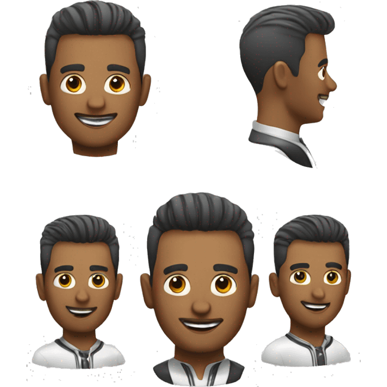 Man barber emoji