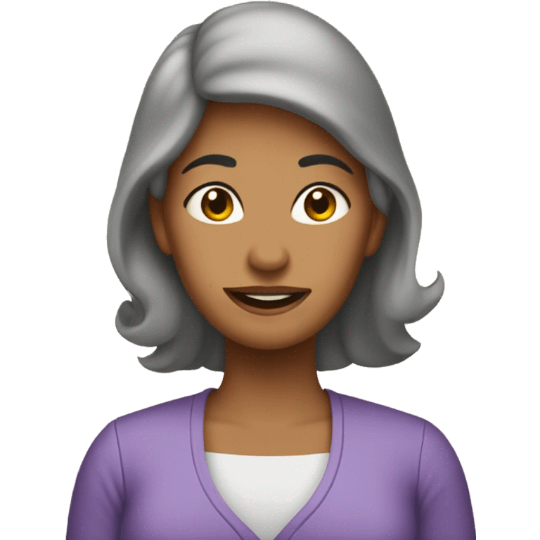 Mamá embrazada emoji