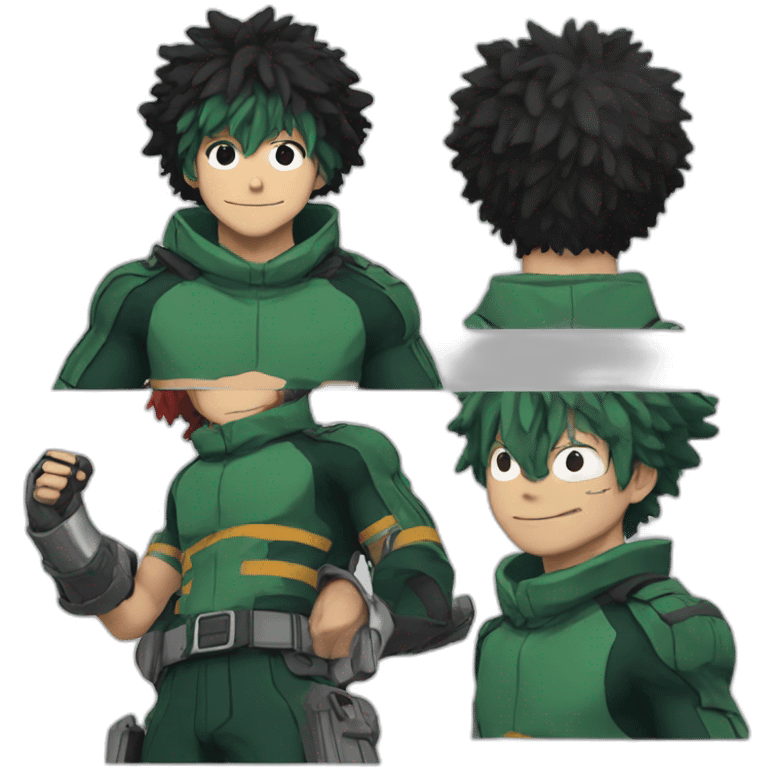 my hero academia emoji