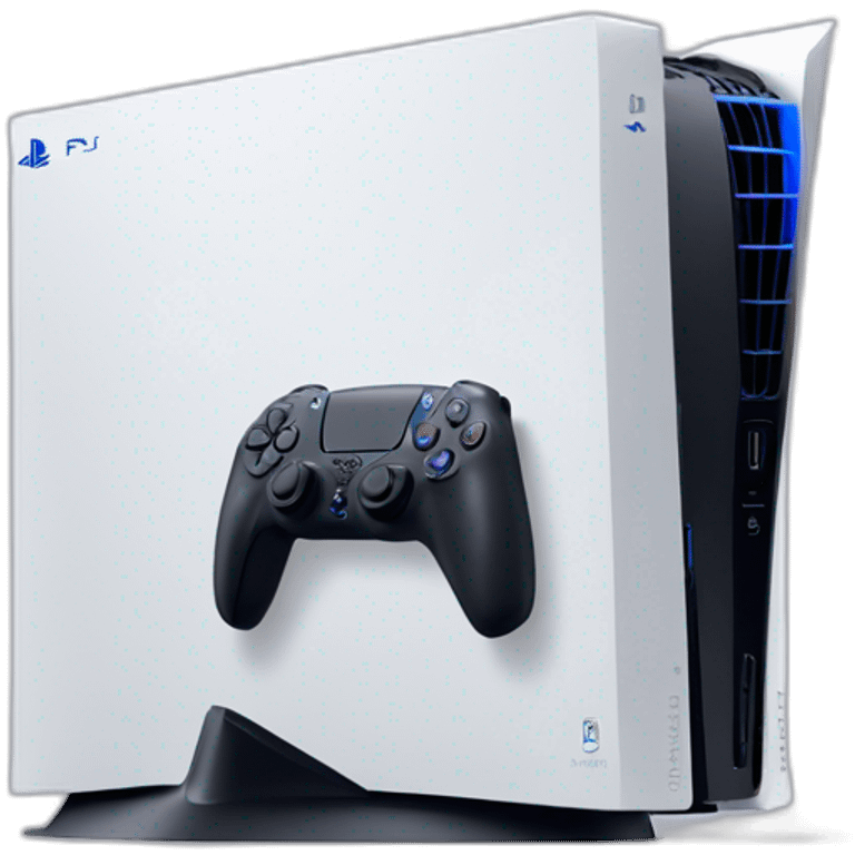 PlayStation5 console emoji