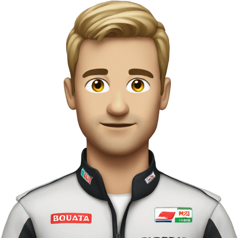 An F1 driver or a footballer emoji