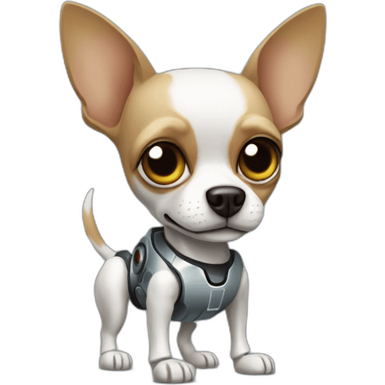 robot chihuahua emoji