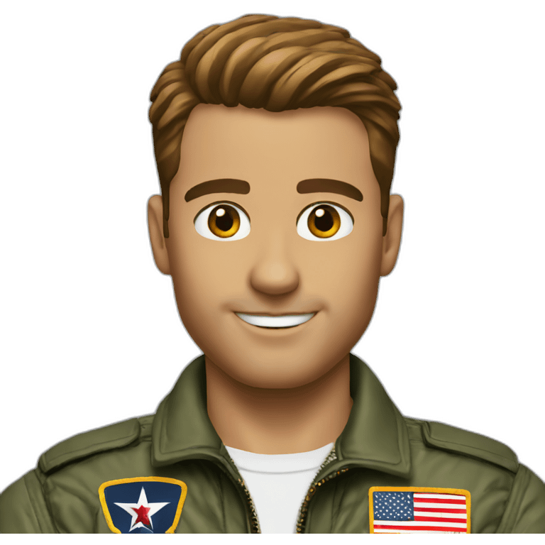 top gun emoji