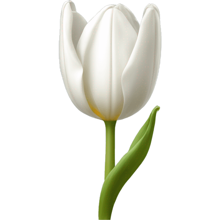 White tulip emoji