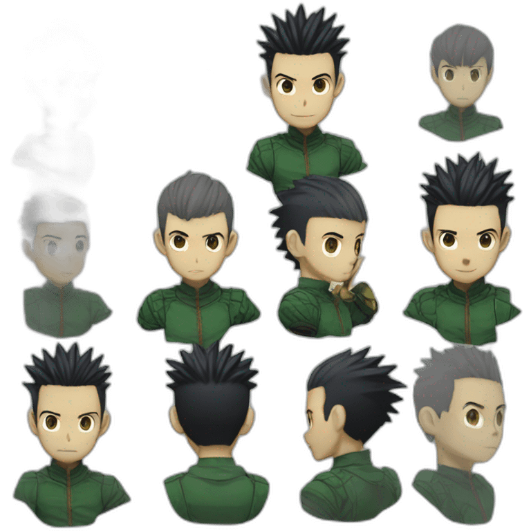 hunter x hunter emoji