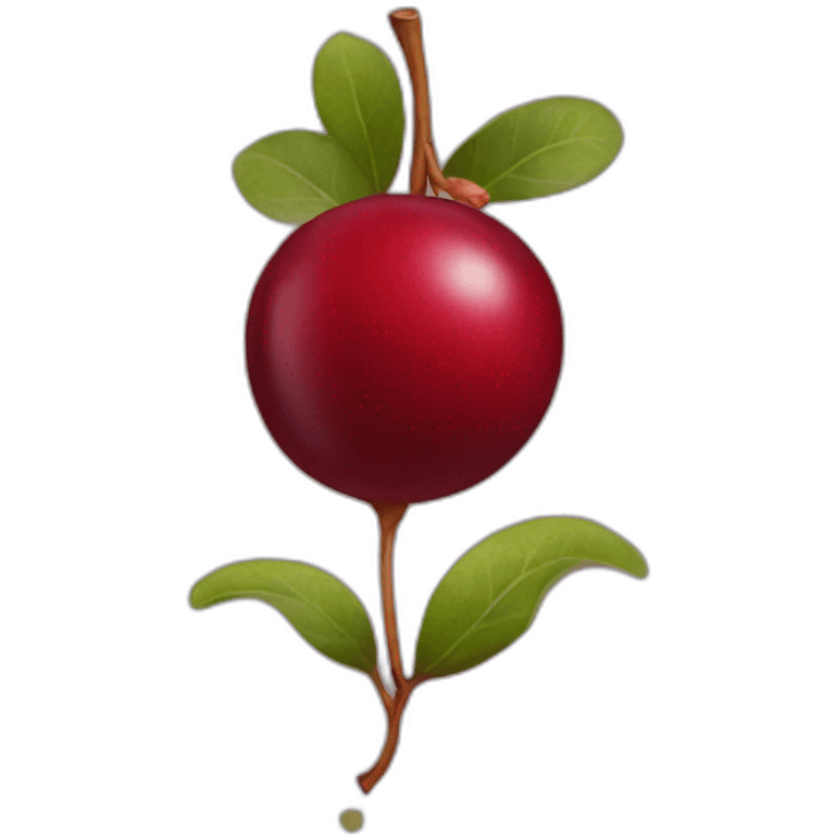 Cranberry  emoji