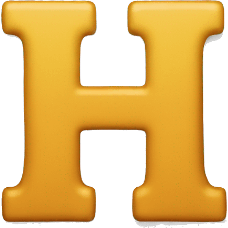 Letter H emoji