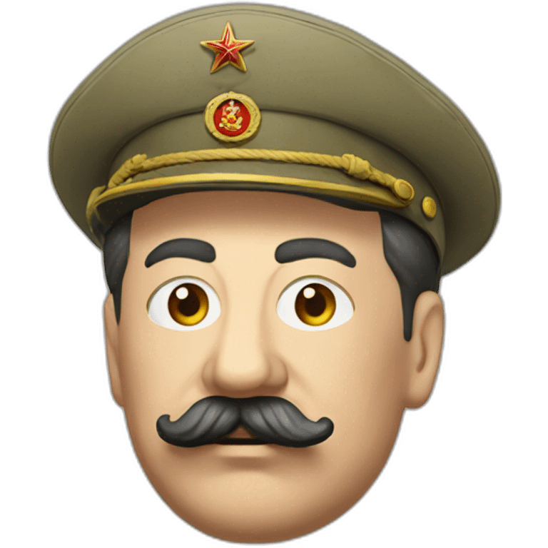 Stalin with a pipe emoji