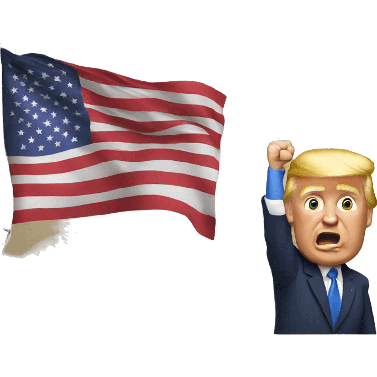 Trump winning the election  emoji