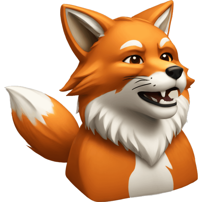 fox rock on emoji