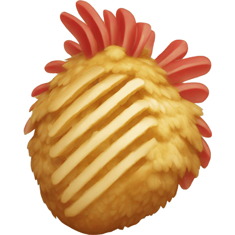 chicken comb emoji