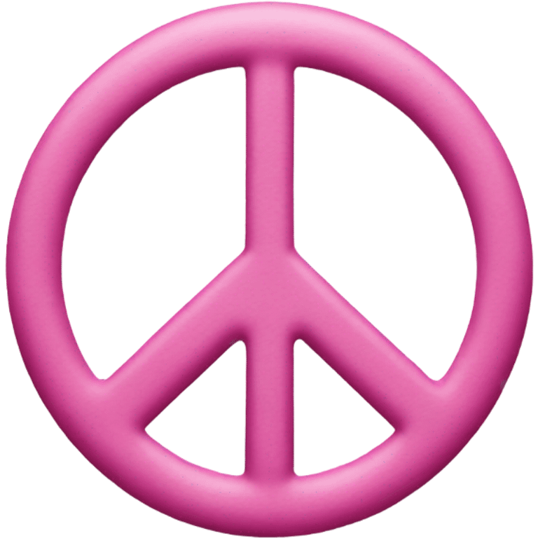 pink peace emoji