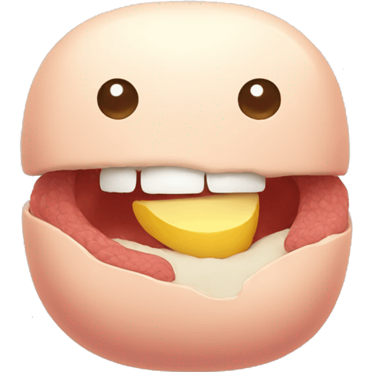 Big, healthy gut emoji