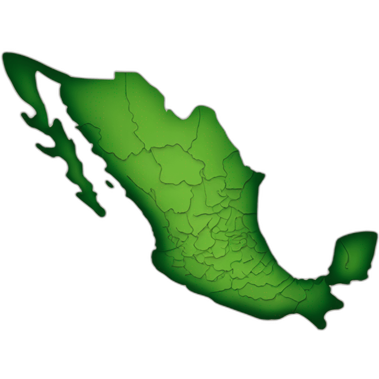 Mexico country map emoji