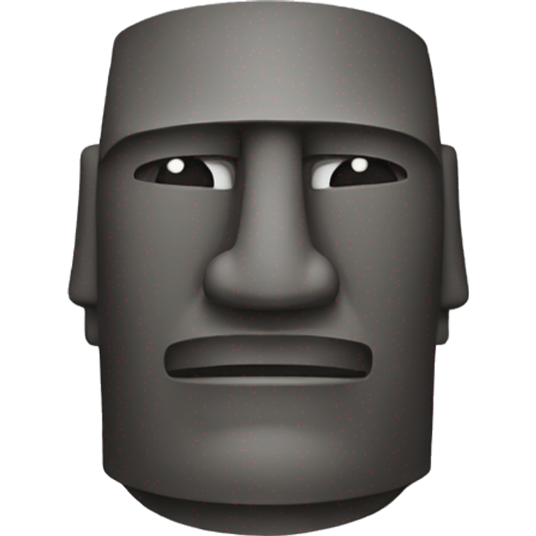 Moai emoji