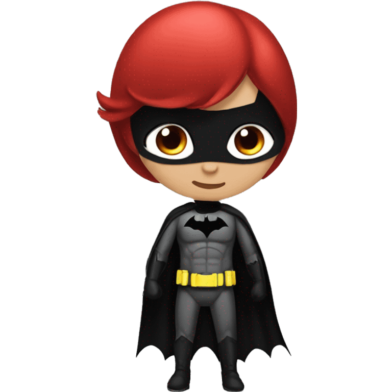 Batman with batwoman emoji