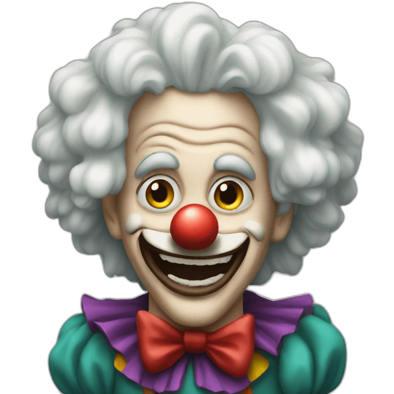 crazy-clown emoji