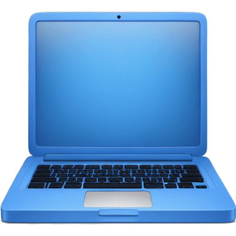 blue mac book emoji