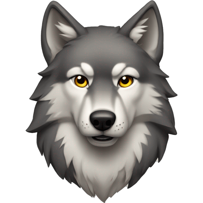 alpha wolf  emoji