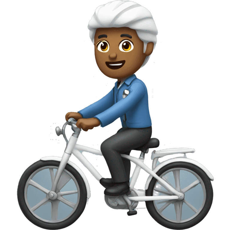 Doc riding a bike  emoji