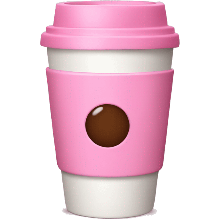 Coffee pink emoji