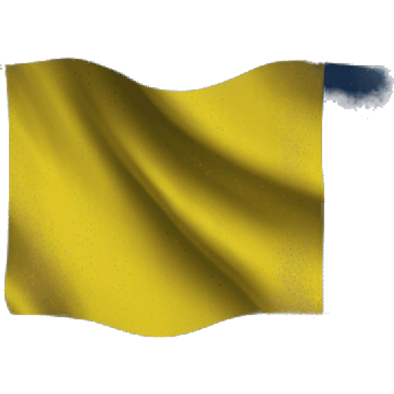 The flag of Ukraine with ⵣ in red emoji