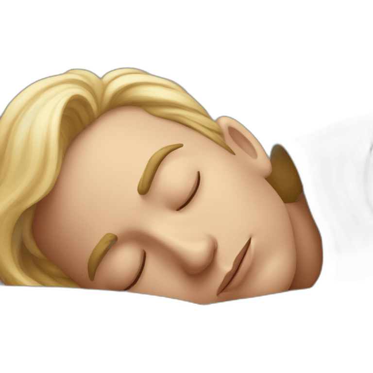 Alon musk sleeping emoji