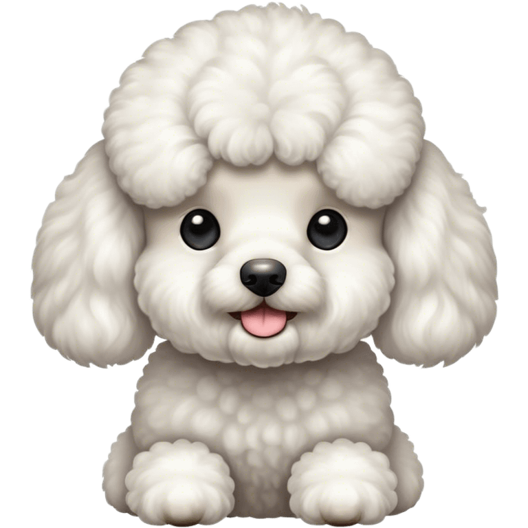 Poodle emoji