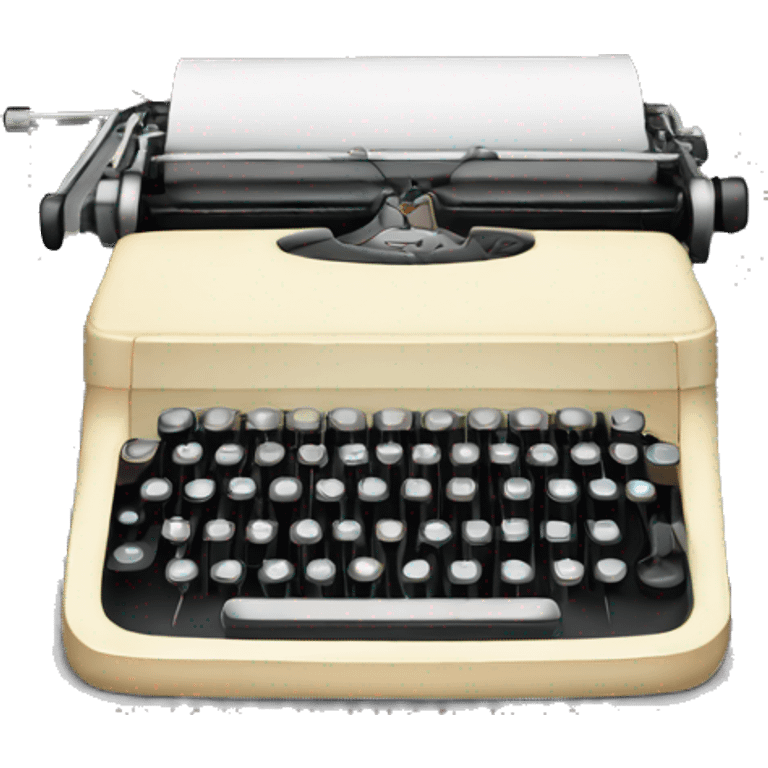 Typewriter emoji