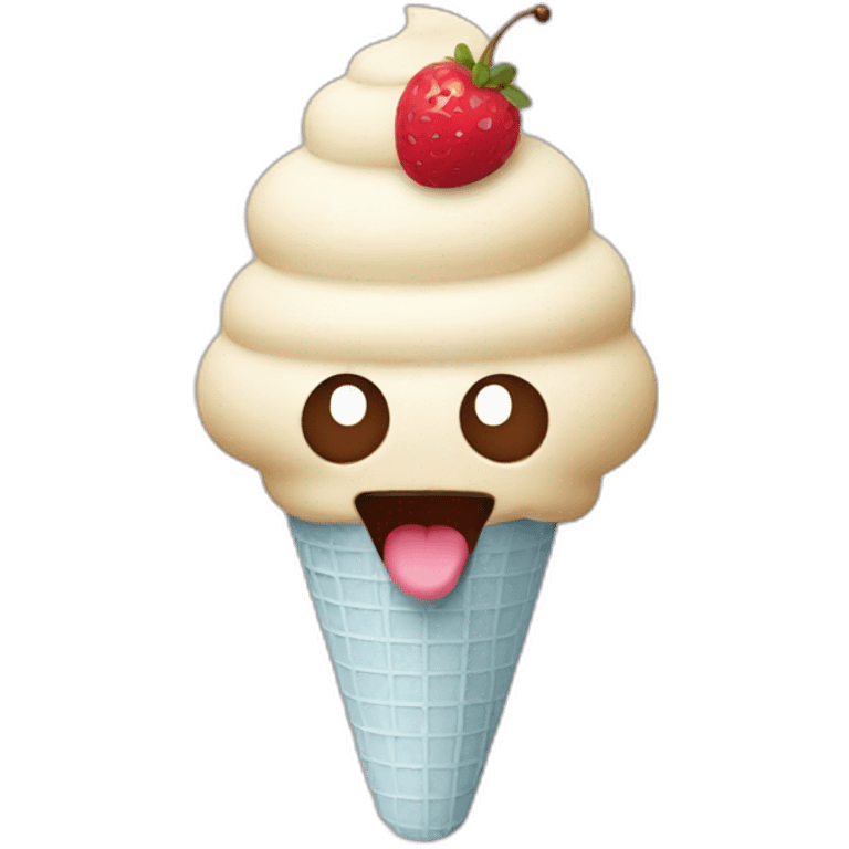 ice cream emoji