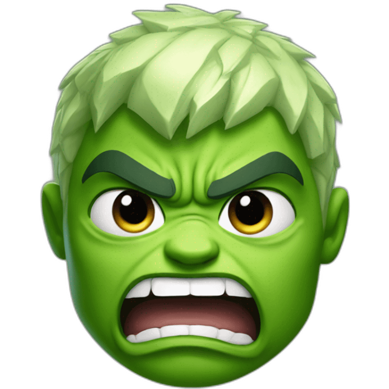 Angry Baby hulk  emoji