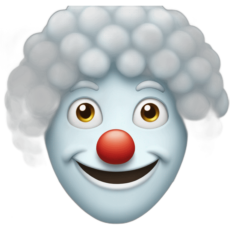 igloo clown face emoji