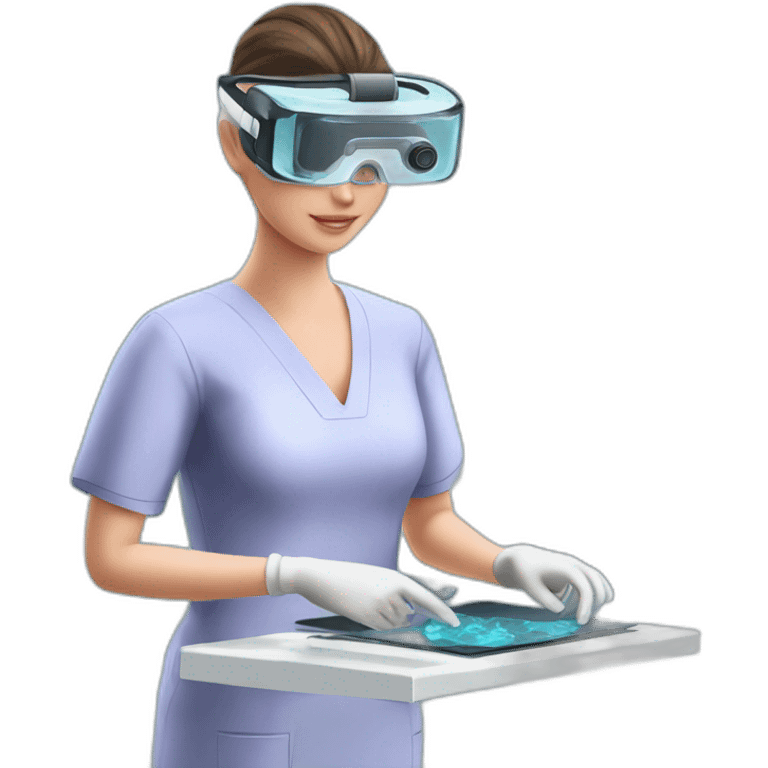 Surgeon-performing-Breast-surgery-with-virtual-reality-display emoji